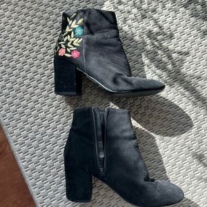 Primark Floral Ankle Boots